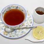 赤ショウガシロップ紅茶
